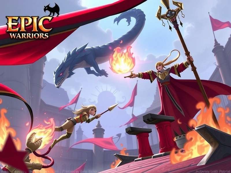 Epic Warriors Game Banner